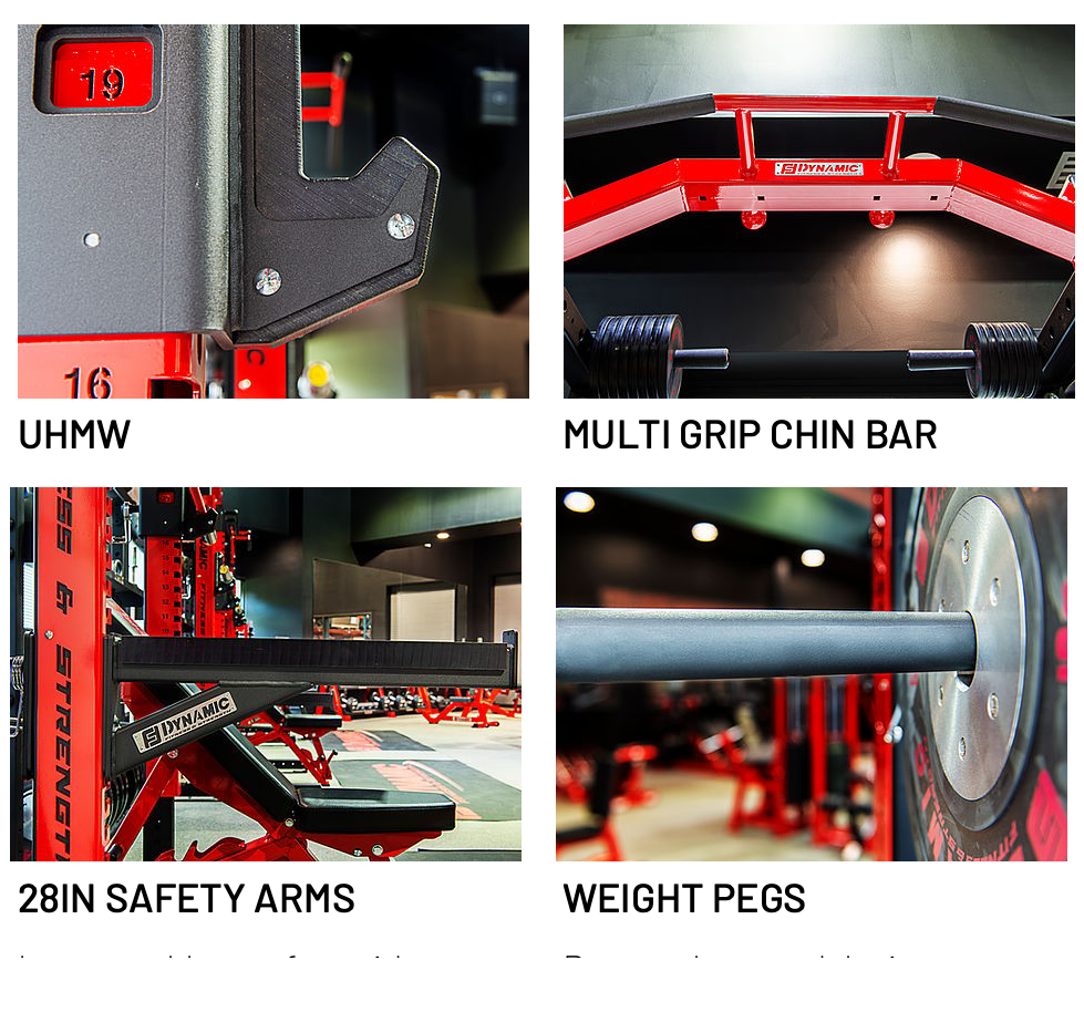 Ultra Pro 8' Power Rack/Half Rack Combo