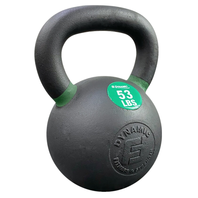 Powder Coated Cast Iron Kettlebell - Tag Fitness