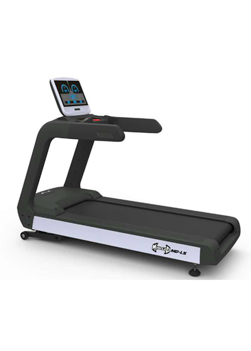 Treadmill with online screen