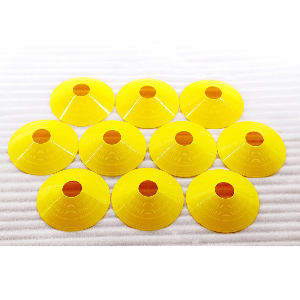 AGILITY CONES, 2" (5CM) HIGH YELLOW (SET OF 12)