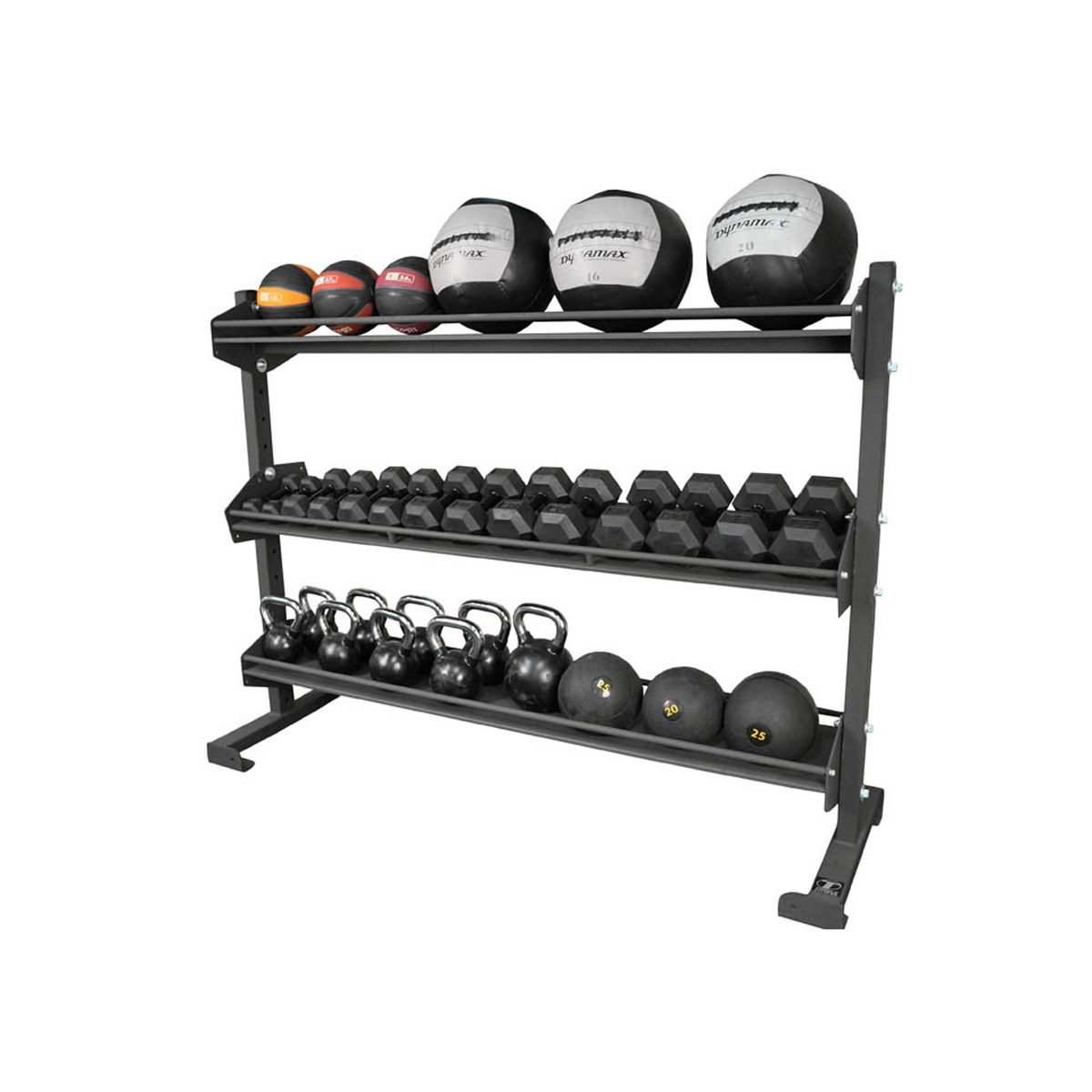 6 Foot Universal Storage Rack – Weight Room Equipment