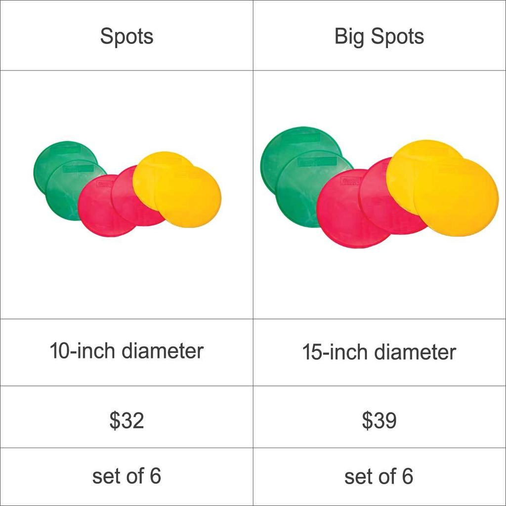 Big Spots 15" - Set of 6