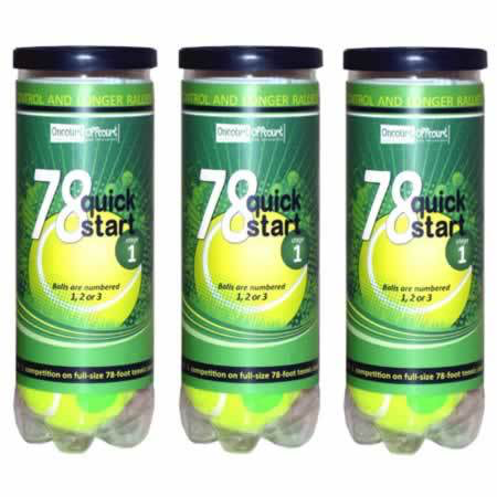 Quick Start 78 Felt - 3 balls/can, 24 cans