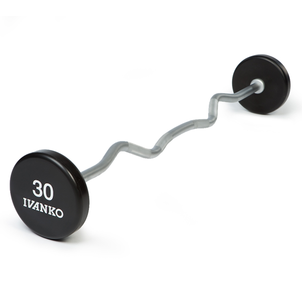 Ivanko Urethane EZ-Curl Bars – Weight Room Equipment | Bigger Ivanko Urethane EZ-Curl Bars – Weight Room Equipment | Bigger