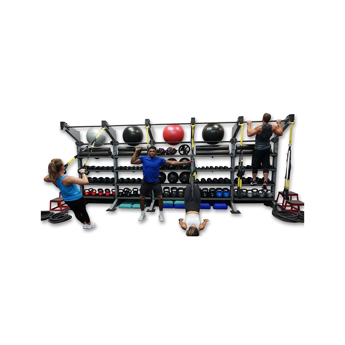 Torque X-CREATE - 5 Module Storage Wall (Platinum 2) – Weight Room ...