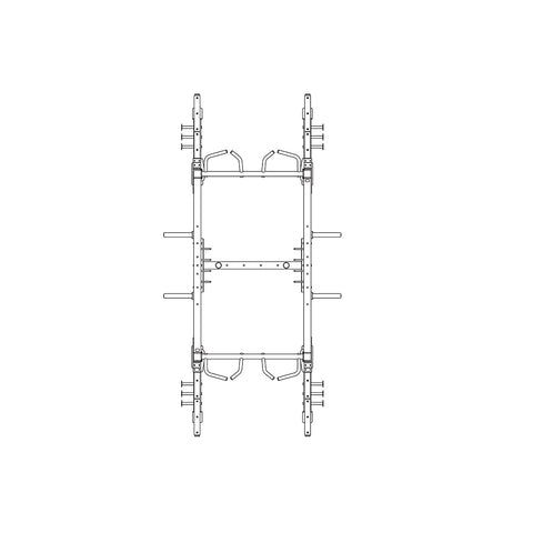 Torque X-SIEGE - 4 X 6 Foot Siege Storage Rack - X1 Package